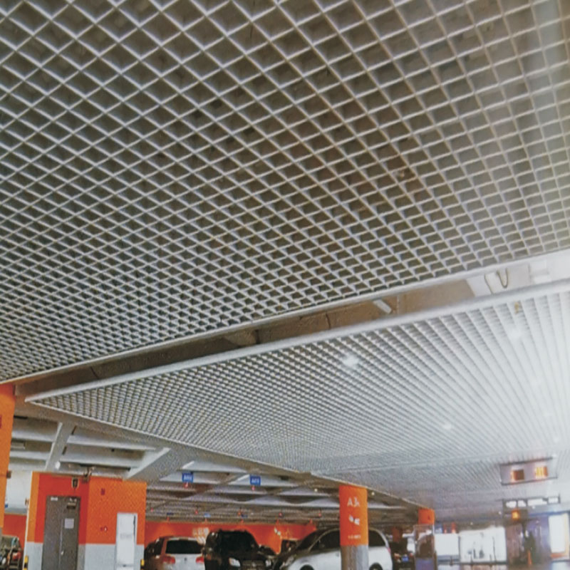 海南铝格栅工程案例