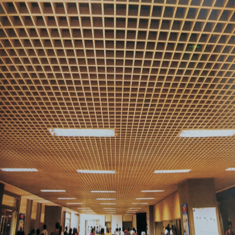 海南铝格栅工程案例